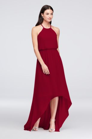 High Low Chiffon Dress
